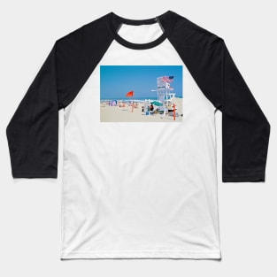 Hamptons Beach Baseball T-Shirt